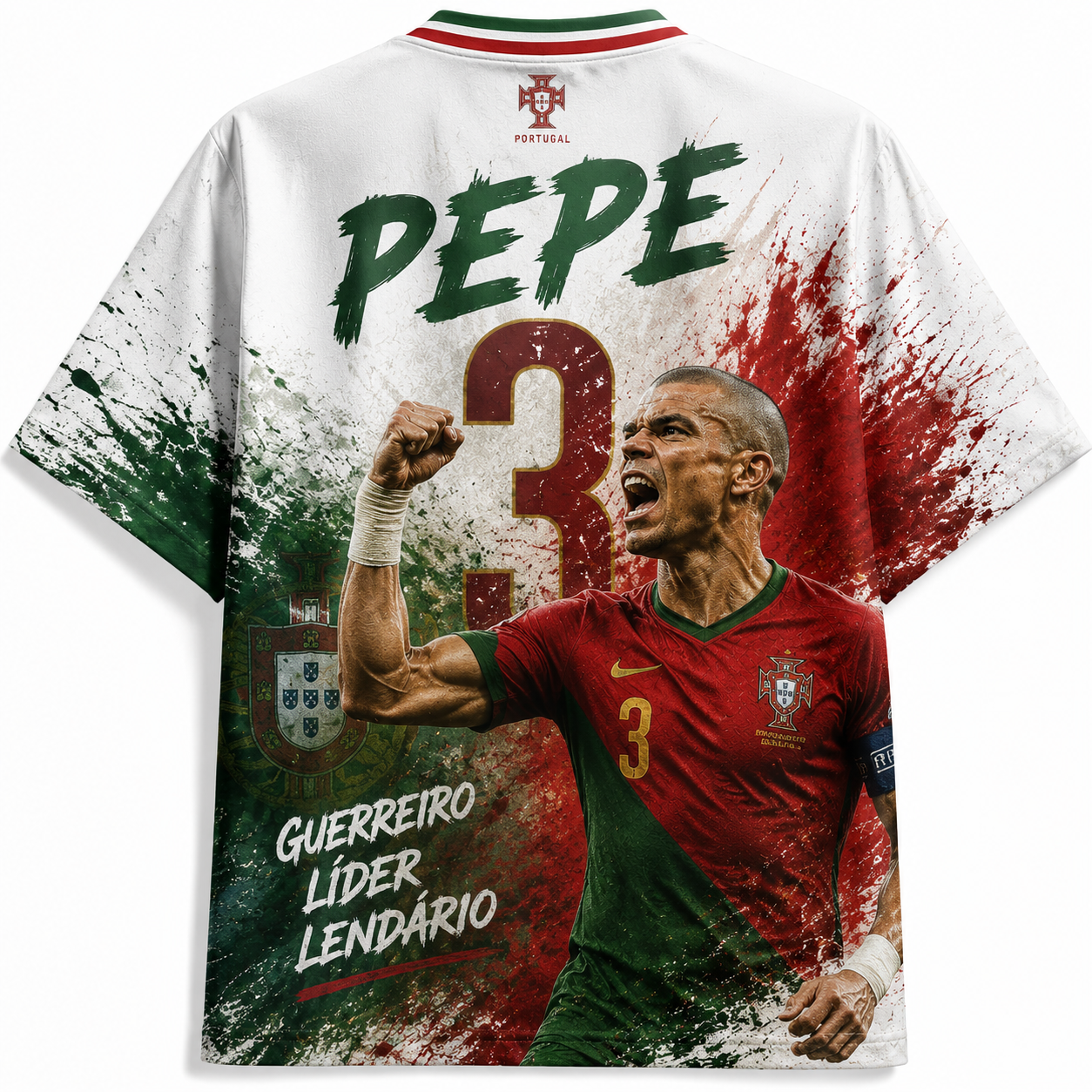 PEPE 3 Portugal 2026 World Cup Soccer Football Jersey
