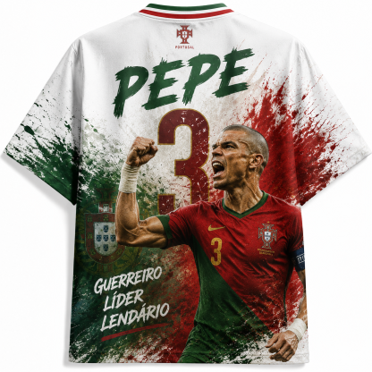 PEPE 3 Portugal 2026 World Cup Soccer Football Jersey