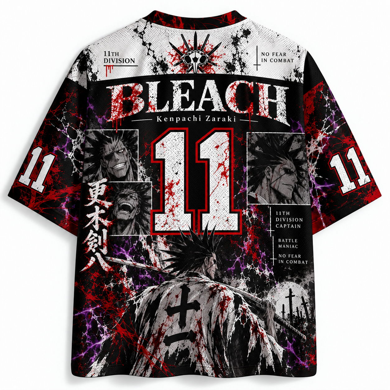 Bleach Anime Football Jersey