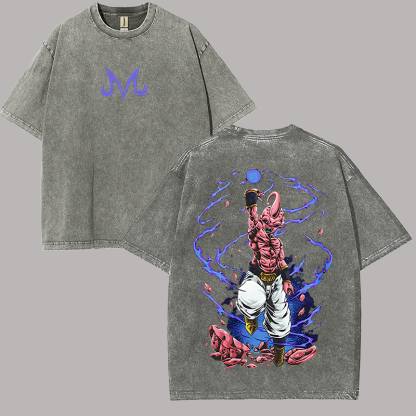 Dragon Ball Printed Unisex Washed T-Shirt