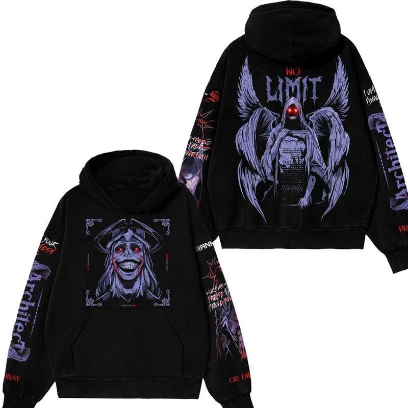  Unisex Vintage Washed cotton Hoodies | Solo Leveling 