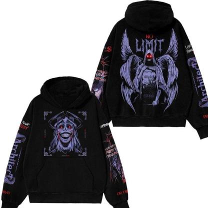  Unisex Vintage Washed cotton Hoodies | Solo Leveling 