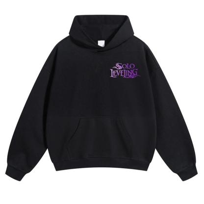  Unisex Vintage Washed cotton Hoodies | Solo Leveling 