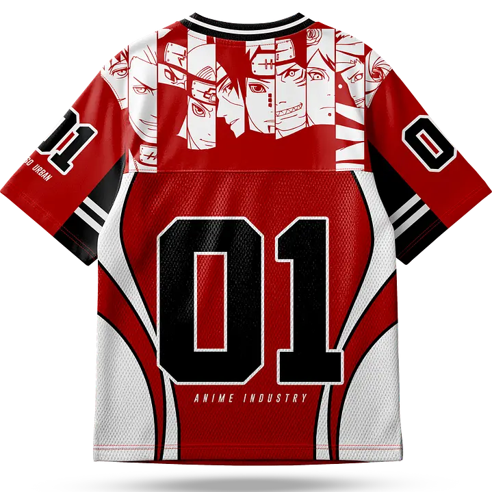 Naruto Anime Football Jersey