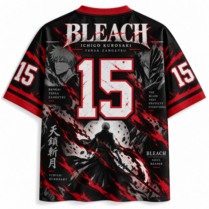 Bleach Anime Football Jersey