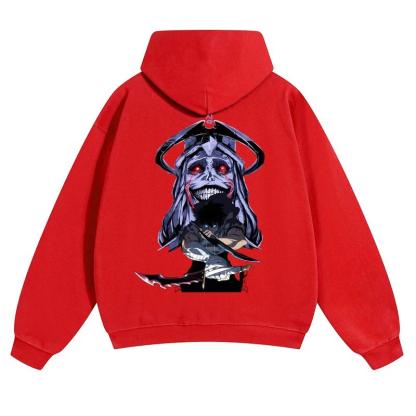  Unisex Vintage Washed cotton Hoodies | Solo Leveling 