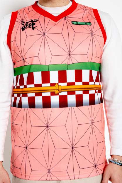 Nezuko basketball jersey