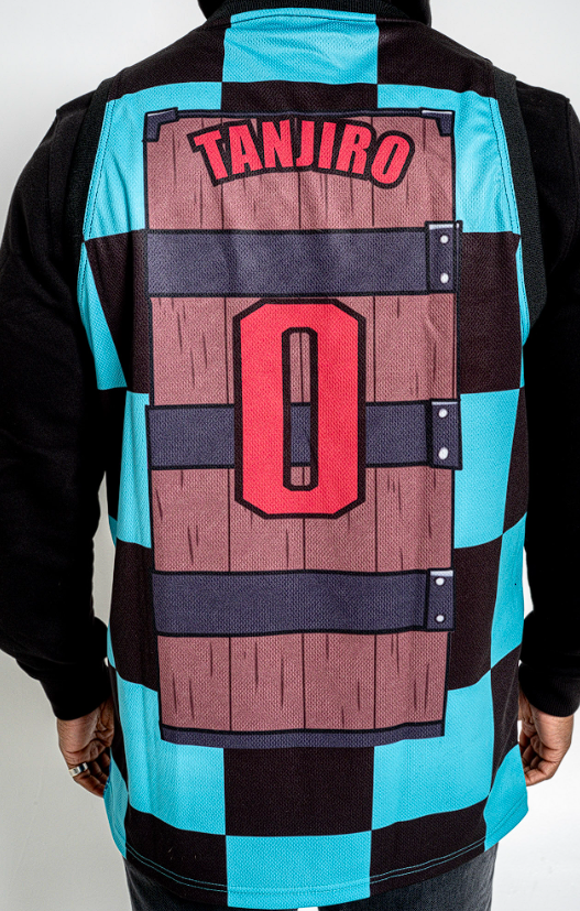 Tanjiro basketball jersey