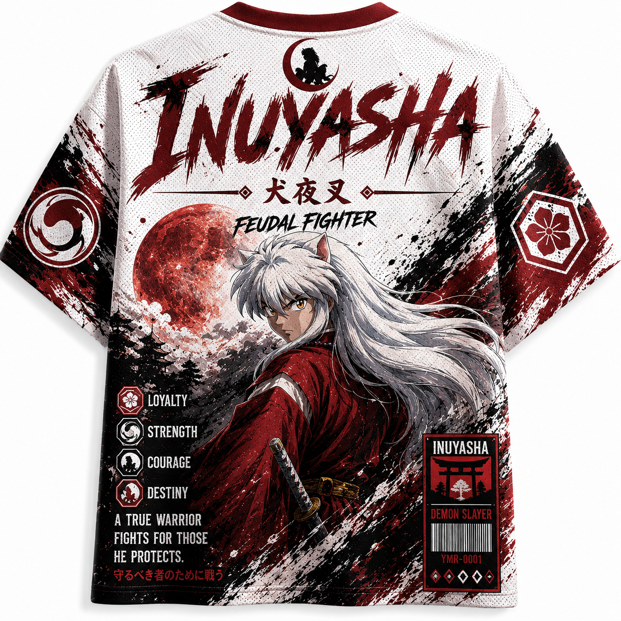 Inuyasha Anime Football Jersey