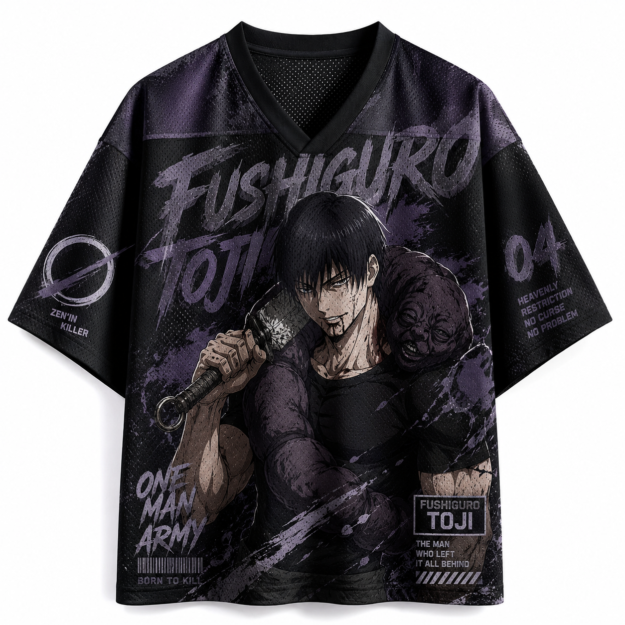 Toji Jujutsu Kaisen Anime Jersey