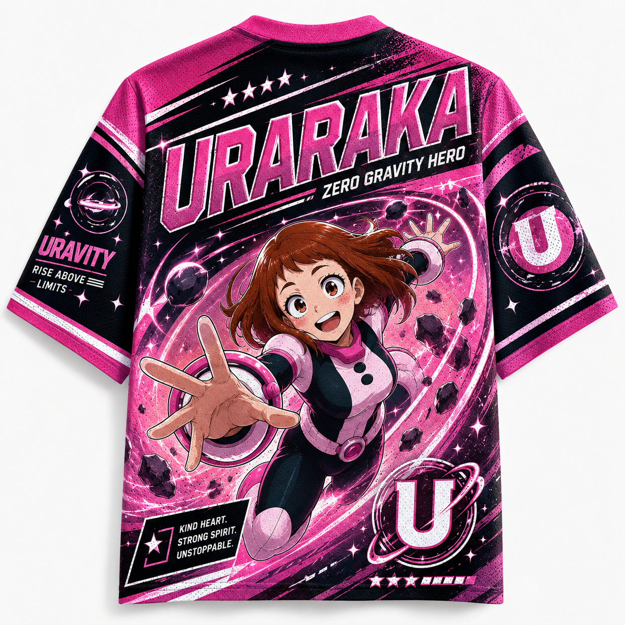 My Hero Academia Ochaco Uraraka Anime Football Jersey