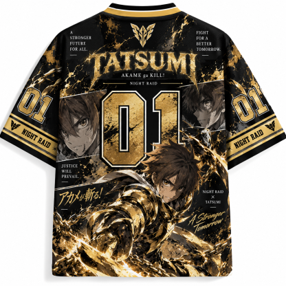 Akame Ga Kill Anime Football Jersey