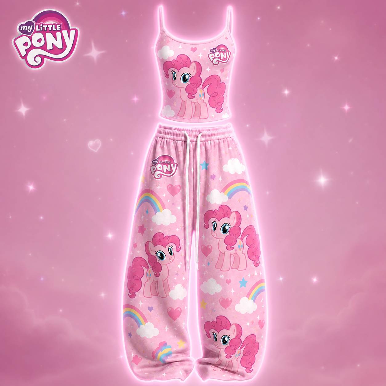 My Little Pony Top & Elasticated Trousers Two-Piece Set