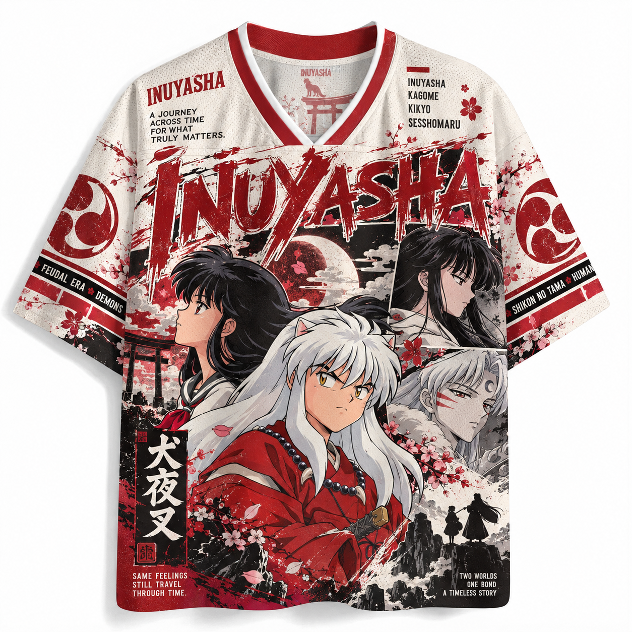 Inuyasha Anime Football Jersey