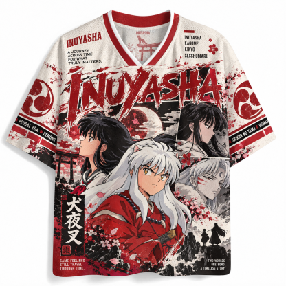 Inuyasha Anime Football Jersey