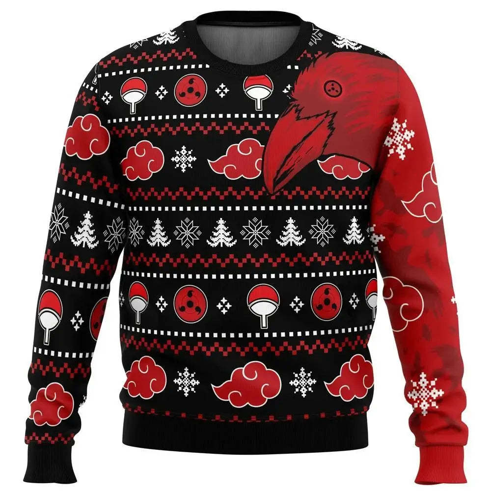 Akatsuki Raven Anime Ugly Christmas Sweater