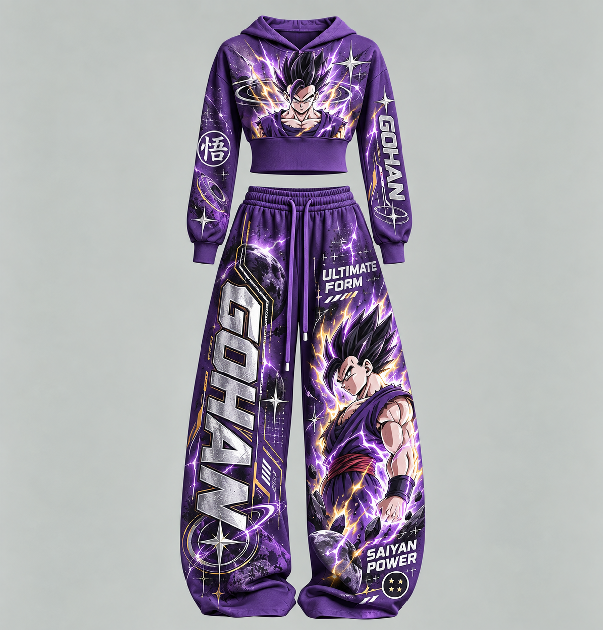 Dragon Ball Z  Slim-Fit Sweatshirt Set