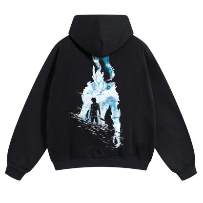  Unisex Vintage Washed cotton Hoodies | Solo Leveling 