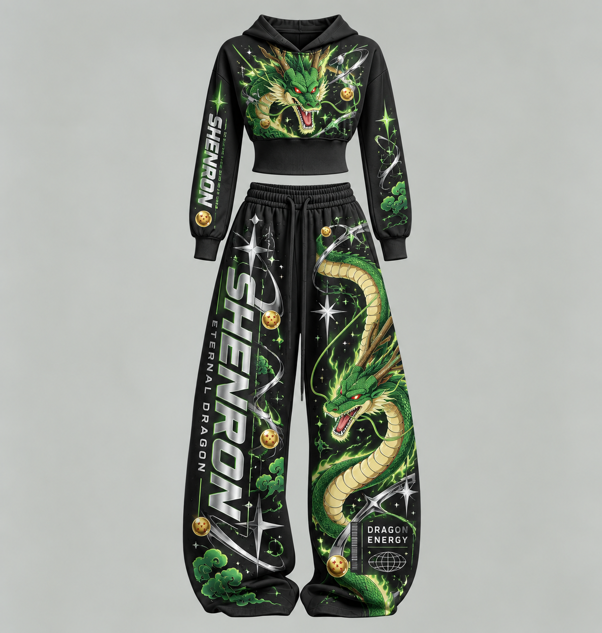 Dragon Ball Z  Slim-Fit Sweatshirt Set