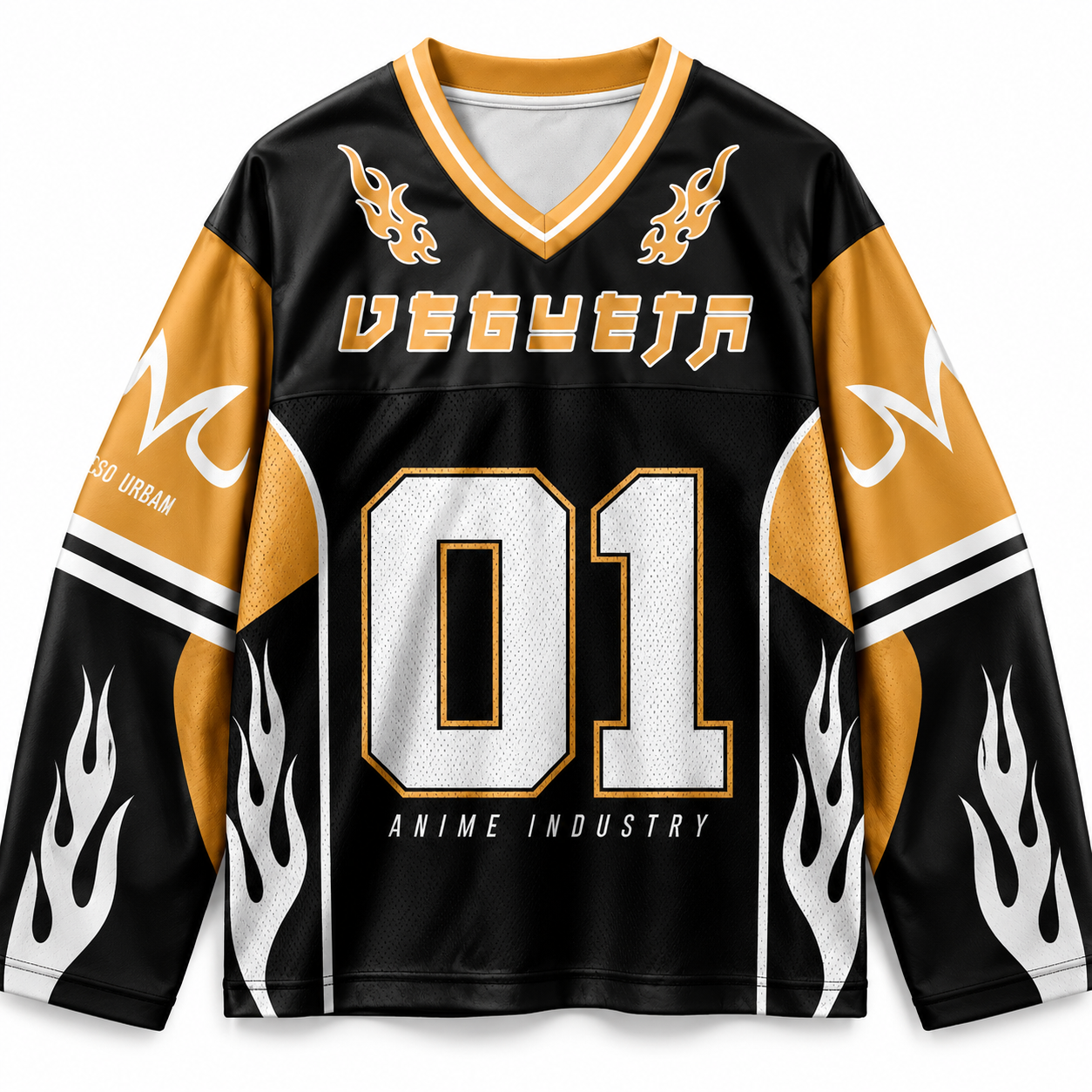 Dragon Ball Z Unisex Anime Football Long-sleeveless Jersey