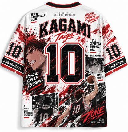 Kuroko's Basketball Anime Football Jersey