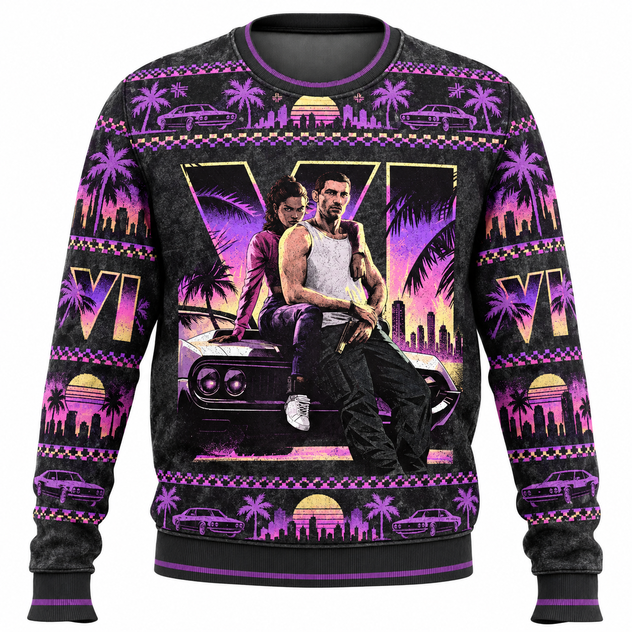 GTA 6 Ugly Christmas Sweater