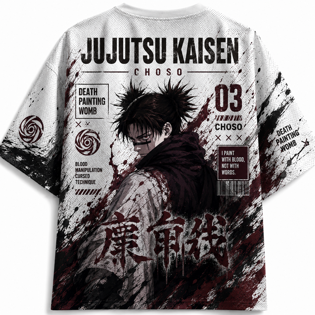 Choso Jujutsu Kaisen Anime Jersey