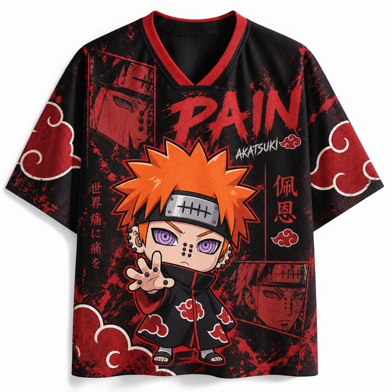 Naruto Anime Football Jersey