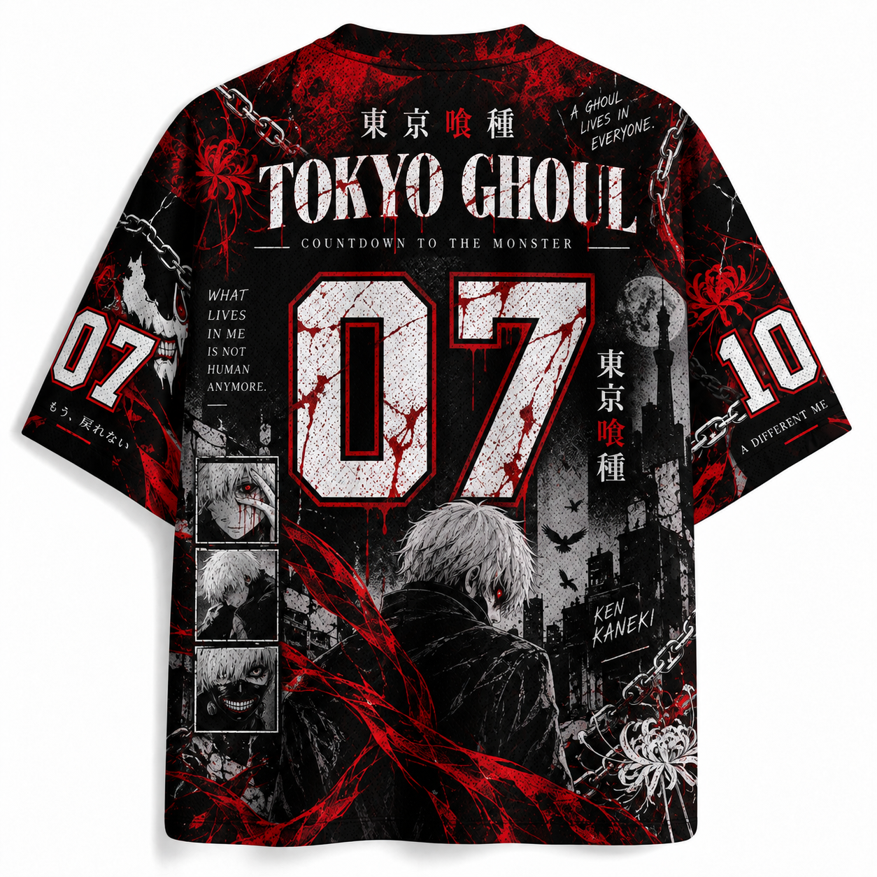 Tokyo Ghoul Jersey Shirts