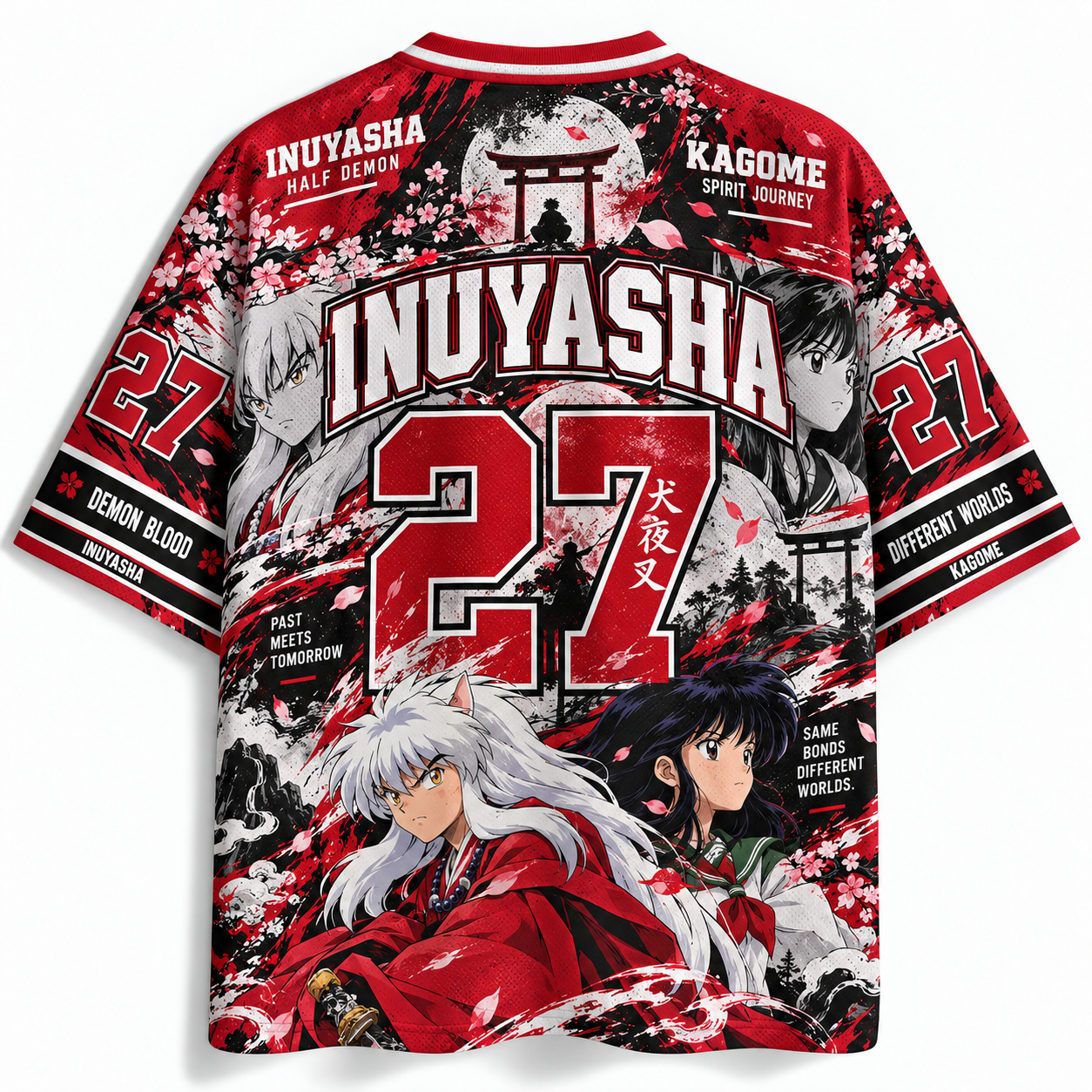 Inuyasha Anime Football Jersey