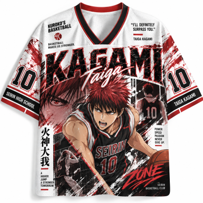Kuroko's Basketball Anime Football Jersey