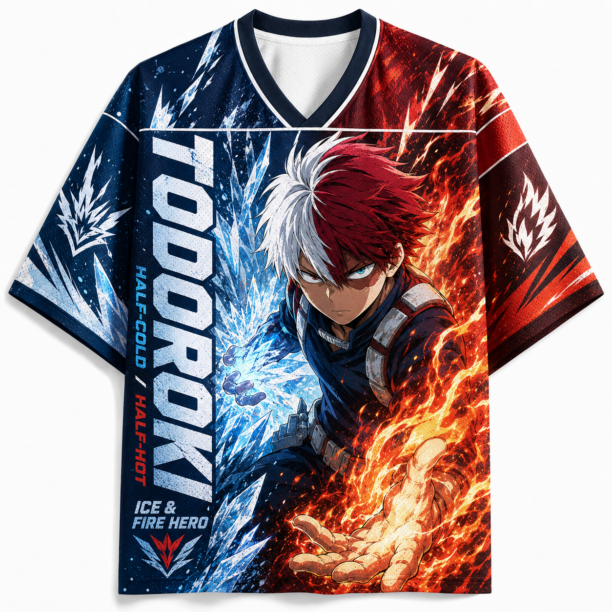 My Hero Academia Todoroki Anime Football Jersey