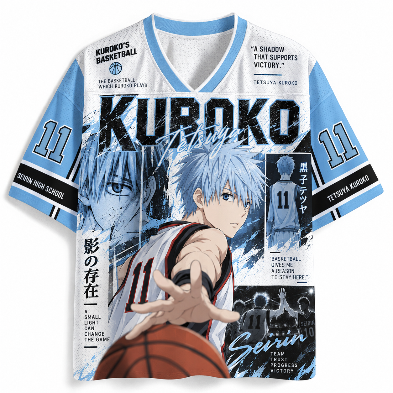 Kuroko's Basketball Anime Football Jersey