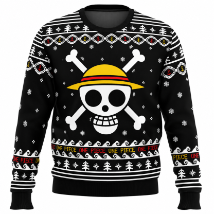 One Piece Straw Hat Pirates Christmas Ugly Christmas Sweater GG0711