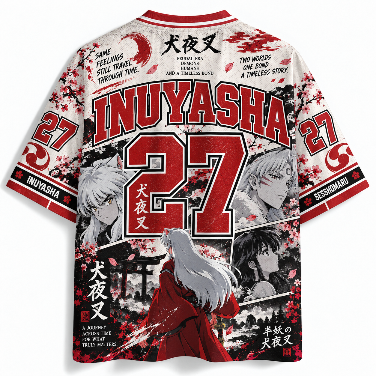 Inuyasha Anime Football Jersey