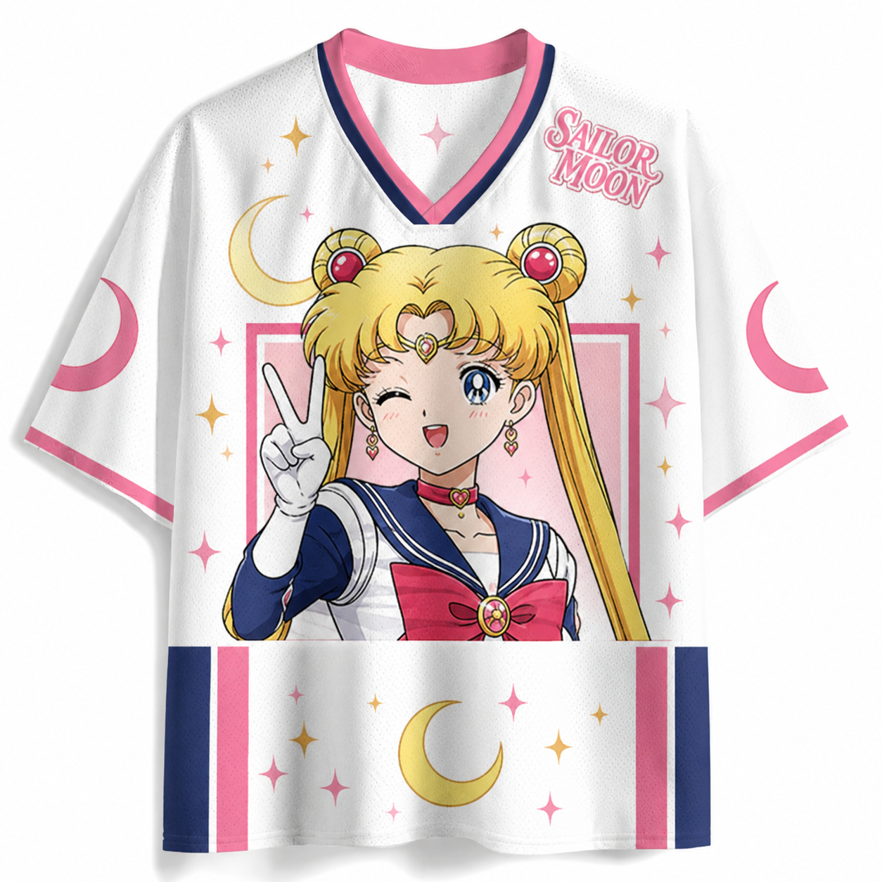 Sailor Moon Anime Football T-shirt Jersey 
