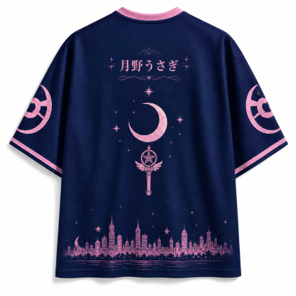 Sailor Moon Anime Football T-shirt Jersey 