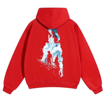  Unisex Vintage Washed cotton Hoodies | Solo Leveling 