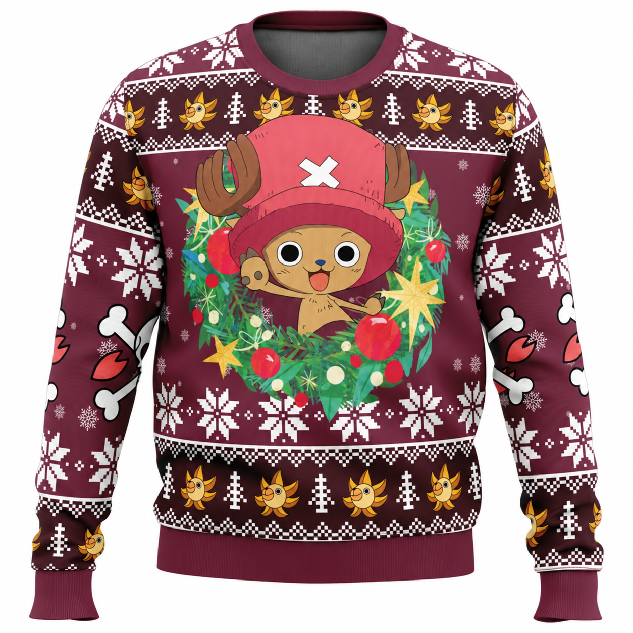 Christmas Tony Tony Chopper One Piece Ugly Christmas Sweater