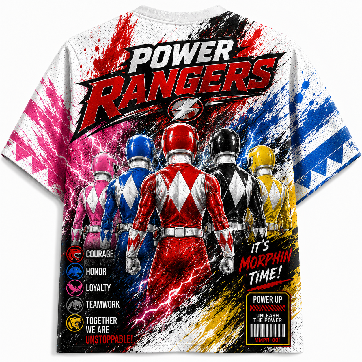 Power Ranger Anime Jersey