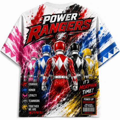 Power Ranger Anime Jersey