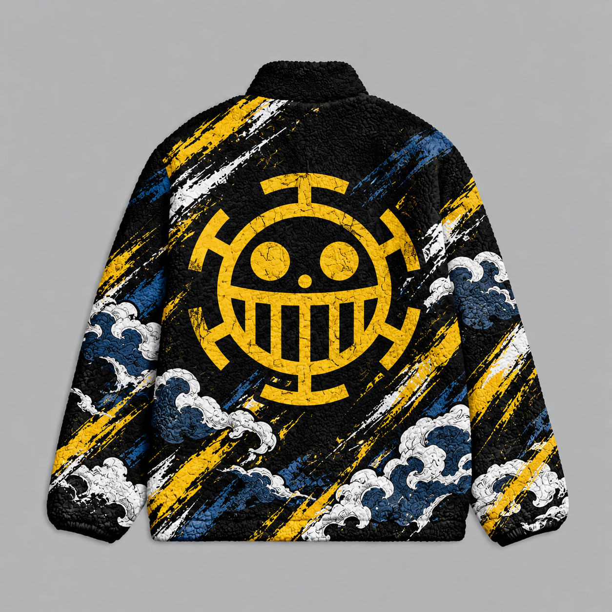 One Piece Law Sherpa Jacket | Anime