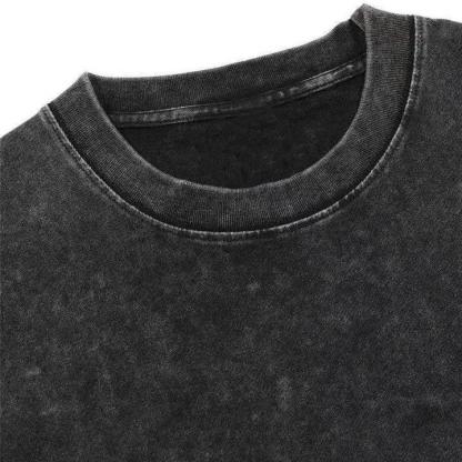 Reze vs Daisy Flower T-Shirt - Bomb Devil Chainsaw Man Anime Romance Graphic Tee, Oversized Acid Washed Cotton Shirt, Bomb Girl & Denji Love Story Design