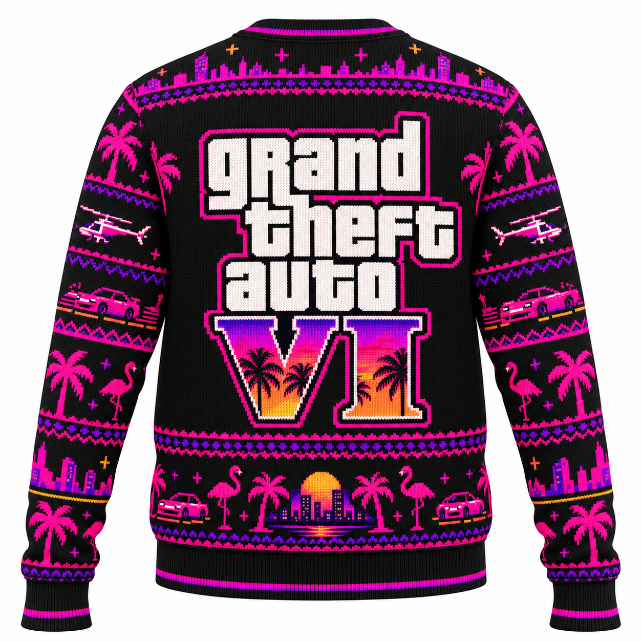 GTA 6 Ugly Christmas Sweater