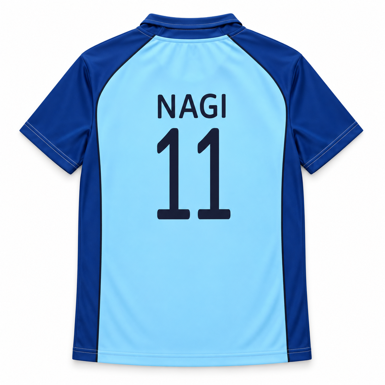 Blue Lock Anime Collar Football Jersey