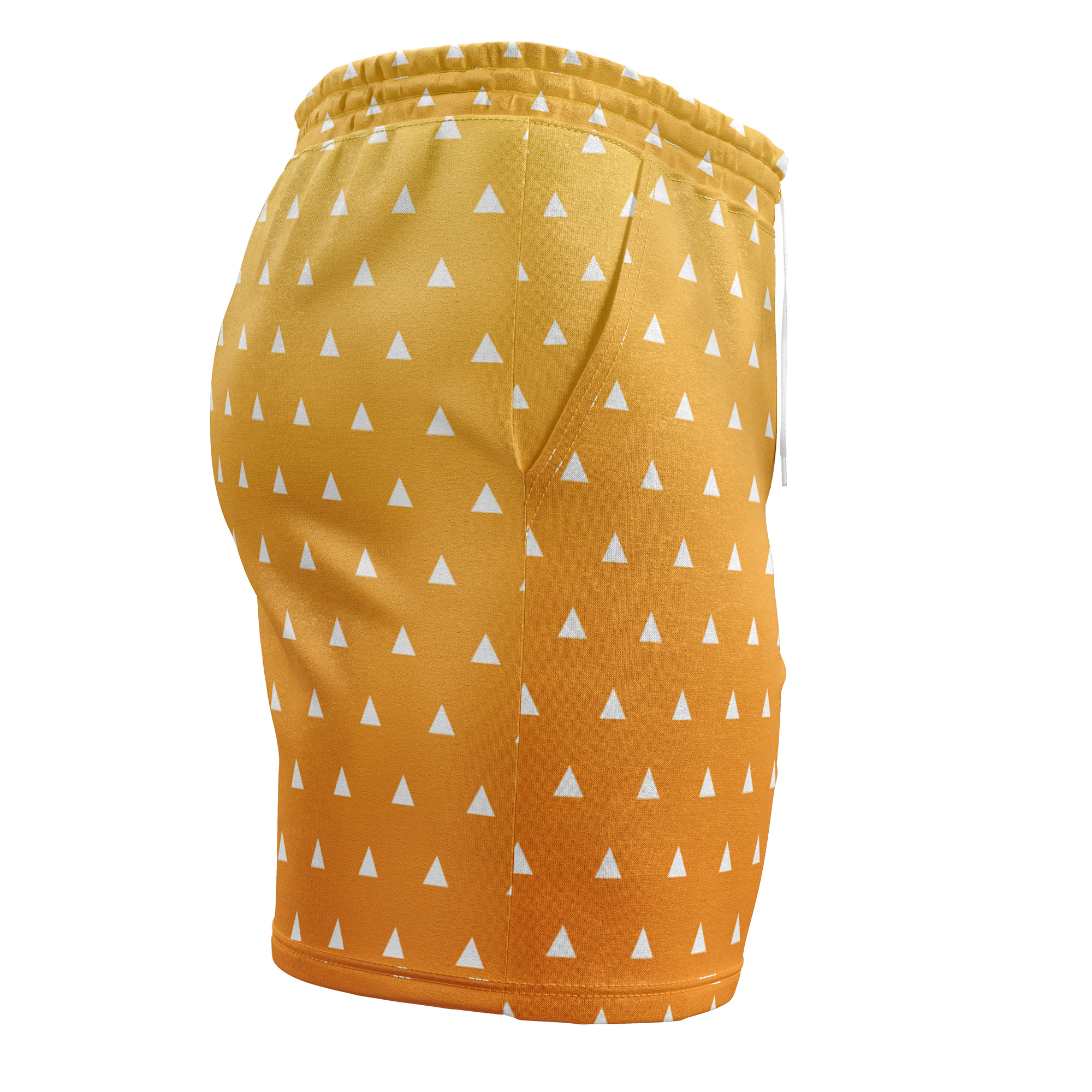 Zenitsu Agatsuma V2 Demon Slayer Gym Shorts