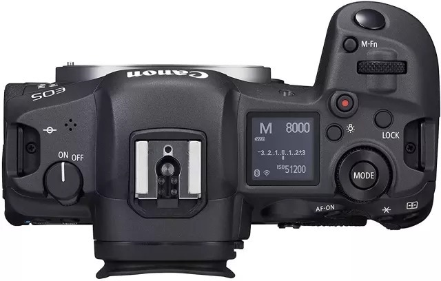 EOS R5 Full-Frame Mirrorless Camera with 8K Video, 45 Megapixel Full-Frame CMOS Sensor, DIGIC X Image Processor, Dual Memory Card Slots, and Up to 12 fps Mechnical Shutter, Body Only