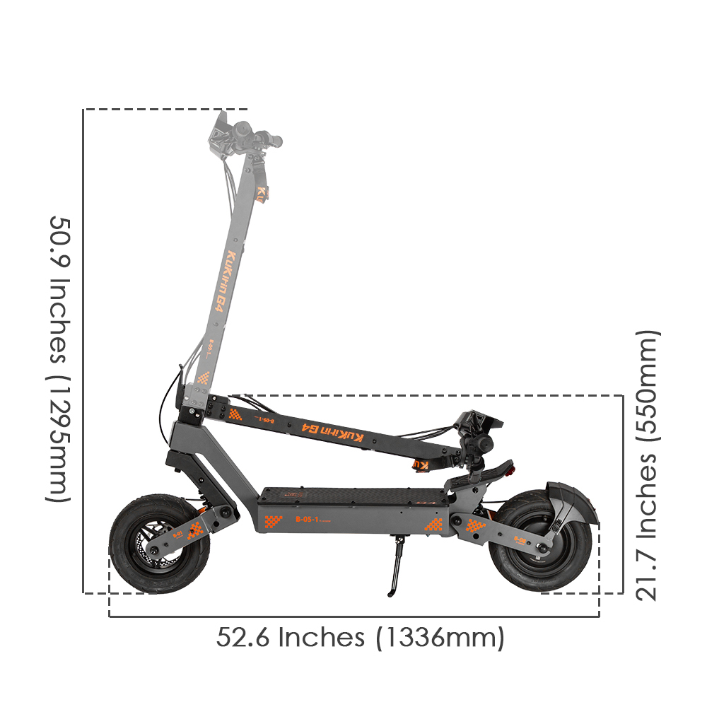 KUKIRIN G4 Electric Scooter | 1200WH Power | 2000W Motor