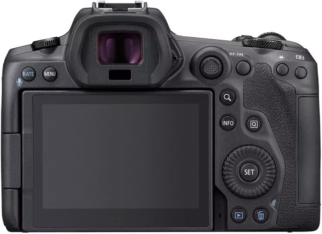 EOS R5 Full-Frame Mirrorless Camera with 8K Video, 45 Megapixel Full-Frame CMOS Sensor, DIGIC X Image Processor, Dual Memory Card Slots, and Up to 12 fps Mechnical Shutter, Body Only