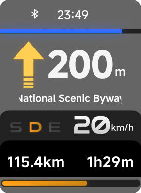 TFT Display Navigation